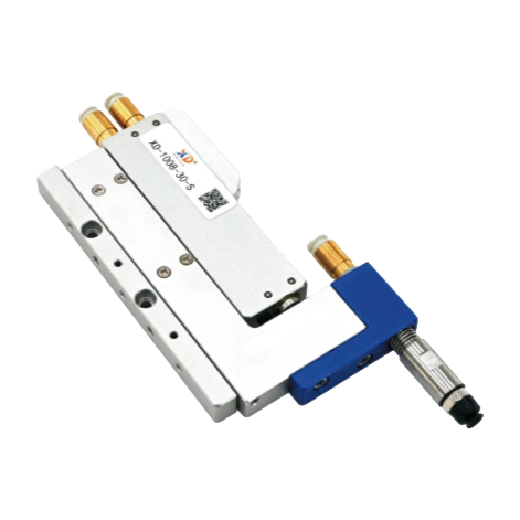 濟(jì)南XD-1008-L-S刀片自帶磁感應(yīng)導(dǎo)軌式真空吸取薄型滑臺(tái)氣缸可定制